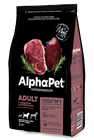 AlphaPet Superpremium / Сухой полнорационный корм с говядиной и потрошками для взрослых собак средних пород 10304 - фото 509