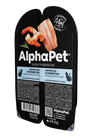 AlphaPet Superpremium / Влажный полнорационный корм для взрослых стерилизованных кошек с анчоусами и креветками в соусем 10314 - фото 519